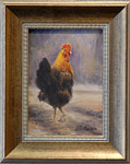 "Catch Me, If You Can," original oil painting &copy;Garnetta Sullivan