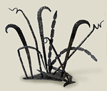 "Cattails" Wrought Iron Sculpture &copy;Don Nichols