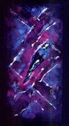 Image of Mystique IV, oil monotype by Garnetta Sullivan